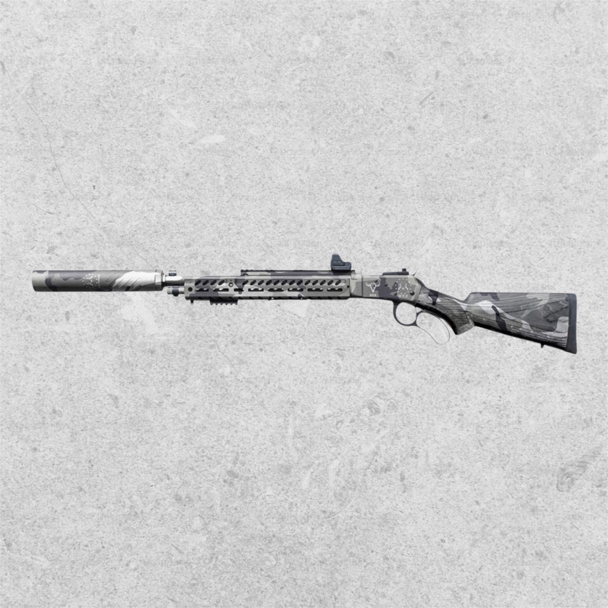 W.T.F. Silencers - Wyoming Takedown 500 Custom Cerakote